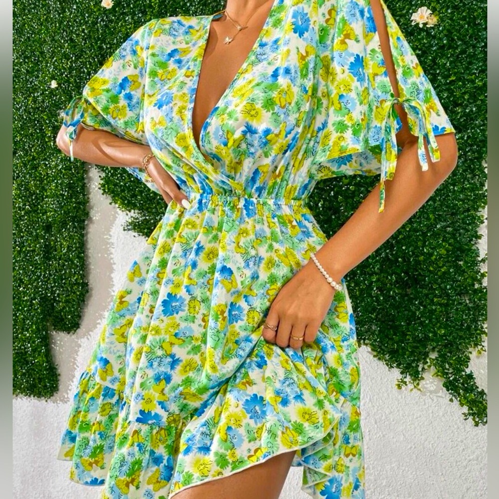 Summer swim cover dress size small